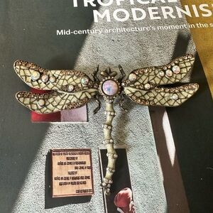Joan Rivers Dragonfly Brooch Pin Rare